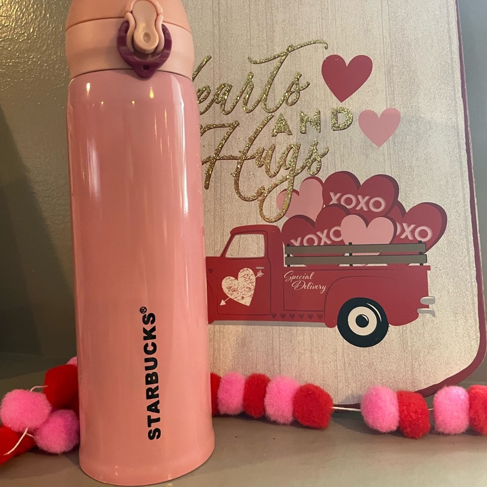 Pink Starbucks Thermo